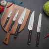 sagga Chef Knife Set Kitchen Knives 6-Piece Sandvik Kitchen Knife