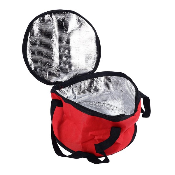 Cyrank Round Insulated Bag, 27.9 x 17.8 cm, Thermal Casserole