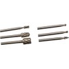 Micro HSS Burr Set for Rotary Tools with 3.17mm Chuck