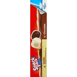ConAgra Foods Sales, Inc. Snack Pack Chocolate and Vanilla Pudding Cups Family Pack, Lunchbox Snack