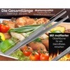 InstrumenteNrw Exclusive Barbecue Tweezers, Kitchen Tweezers, Cooking Tweezers with V