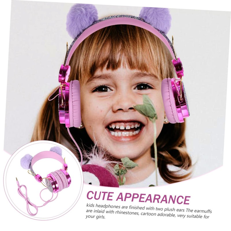 Mobestech Toddler Headphones Boys and Girls Headset Volume Control Comfortable