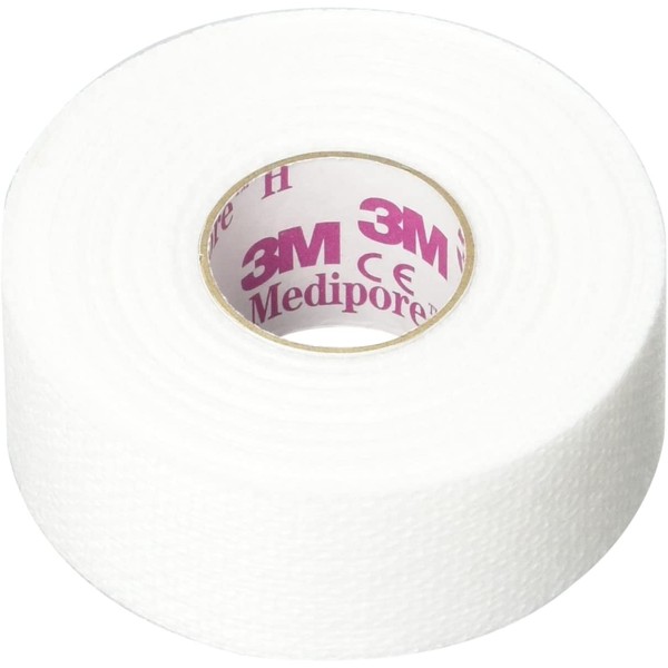 3M Medipore H Cloth Tape 1" x 10 yd Pack: 2