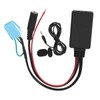 8Pin Bluetooth AUX IN Cable Adapter with Microphone Handsfree Calling