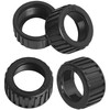 LUORNG 10PCS Ball Joint Fixed Adapter Head Holder Fixed Ring