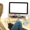 JarThenaAMCS 24 Packs Smile Face Sticky Notes Boho Happy Face