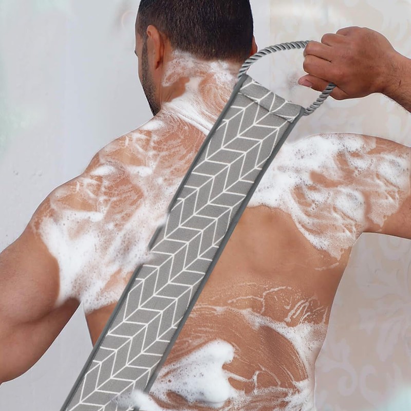 Joejis Back Scrubber for Shower - Eco-Friendly Natural Plant Fibre