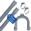 VIOKS Flexible Drain Hose Washing Machine 1.5 m 19/22 mm