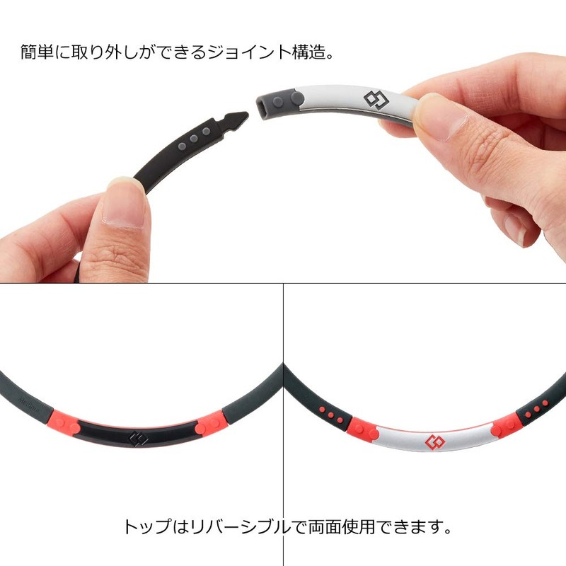 Colantotte ABAPS37S Wackle Neck SPORT Black x Gray