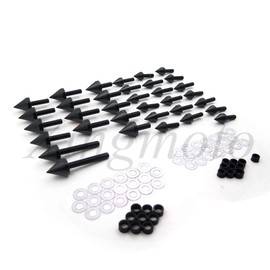 Black Spike Fairing Bolts Kit for 1999-2007 for Suzuki Hayabusa GSX1300R GSX-R 1300