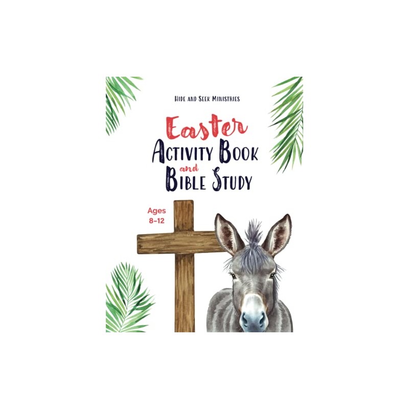 Easter Activity Book and Bible Study (Ages 8-12)