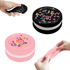 Zenfro Cookie Squish Taba Squish Stress Relief Dessert Sensory Squeeze Toy Perfect Desk Accessory for Adults (Pack of 1)