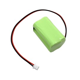 HQRP 10-Pack 4.8V Backup Battery for LED Exit Sign Emergency Lights COMBORM-LP, LEDGBB-ST, ELR-G, LEDG3B, ELSMP2-R, LEDR3B, ELR-R, LEDGGB, LEDRBB-ST, COMBO-LP, LEDRBB + HQRP Coaster