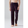 Jveyvth Mens Pajama Pants Flannel Cotton Plaid Sleep & Lounge