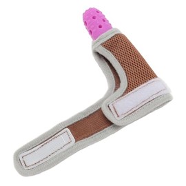 ZJchao Protector antichupete para niños, de Silicona y Transpirable, con Masaje en Relieve y Ajuste Personalizable, Ideal para bebés de 7 a 10 Meses, Color Azul