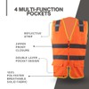 Homiegear High Visibility Reflective Safety Vest | Class 2 High