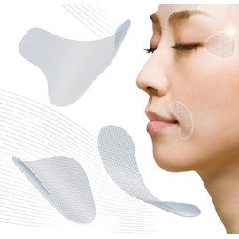 Frown Line & Forehead Wrinkle Removal Lifting Facial Tape 3 Types - Triangular 5ea
