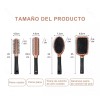 ANDSS 4 Piezas Herramientas De Peluquería Peine Redondo Para Peluq
