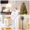 SYCON 4 Outlet Wall Adapter with A Power Switch and