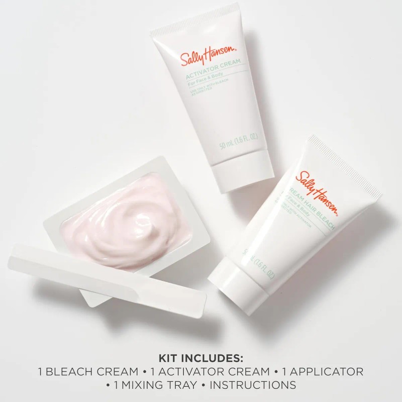 Sally Hansen Crema Aclarante Vello Facial Cuerpo Aloe