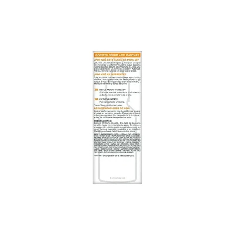 Vitamina C Concentrado Serum Suero crema Hidratante Garnier