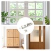 Silkwish Pack of 4 Small Metal Furniture Latches - 70