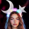 GORTIN Light up Star Moon Headbands LED Headpiece Costume Hair