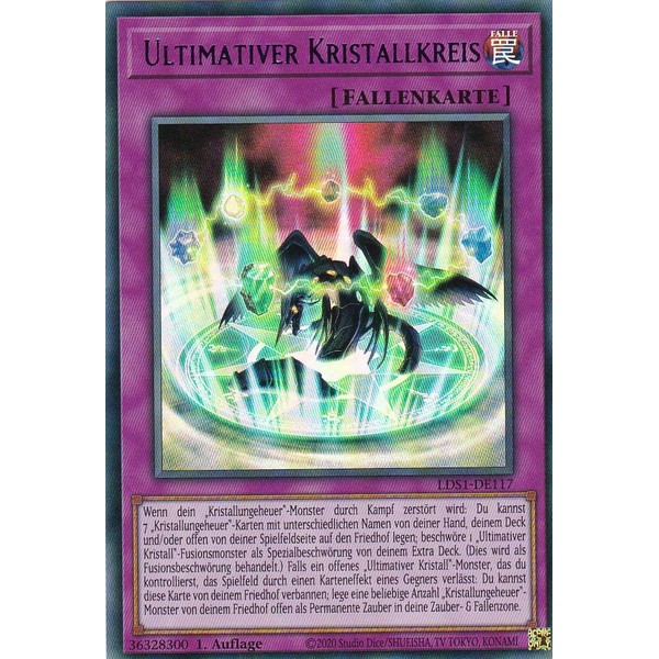 LDS1-DE117 - Ultimate Crystal Circle - Ultra Rare - Yugioh