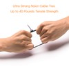 OneLeaf Cable Ties 6 Inch Heavy Duty Zip Ties with