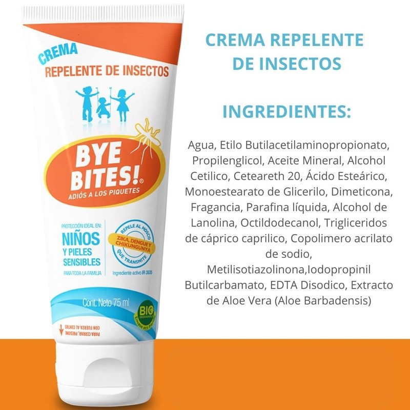 Repelente de Mosquitos e Insectos en Crema - para Niños