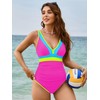 popvil One Piece Swimsuit Women 2025 Bathing Suit for Women