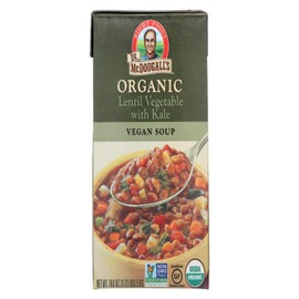 Dr. Mcdougall's Organic Lentil Vegetable Soup, 18 Ounce