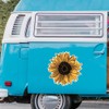 Extra Large 460mm 'Yellow Sunflower' Permanent Sticker Decal for Cars/Windows/Bins/Walls