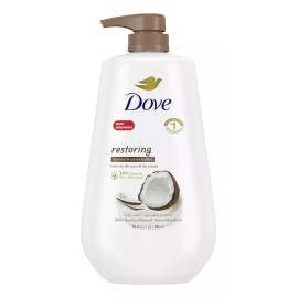 Dove Restoring Body Wash Coconut & Cocoa Butter, 30.6 Oz