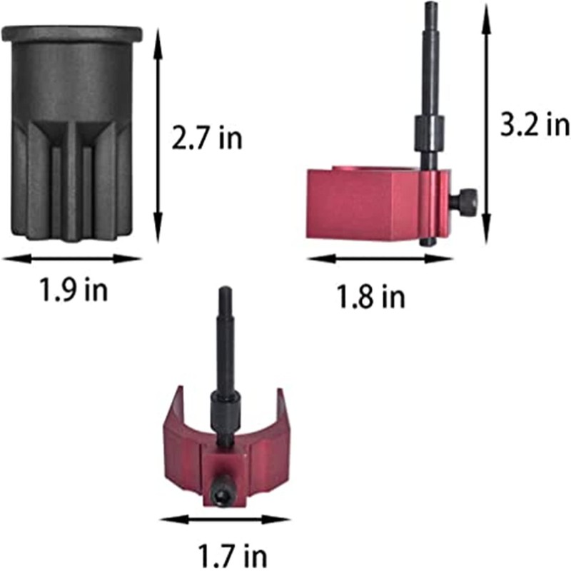 LABLT 9U-7227 Injector Height Adjustment Gauge Tool Engine Barring Socket