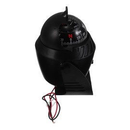 Mikinona Dashboard Compass with LED Night Light Portable Rugged Design for Cars Motorbikes Atvs Navigation Reliable Directional Guidance for Outdoor Exploration