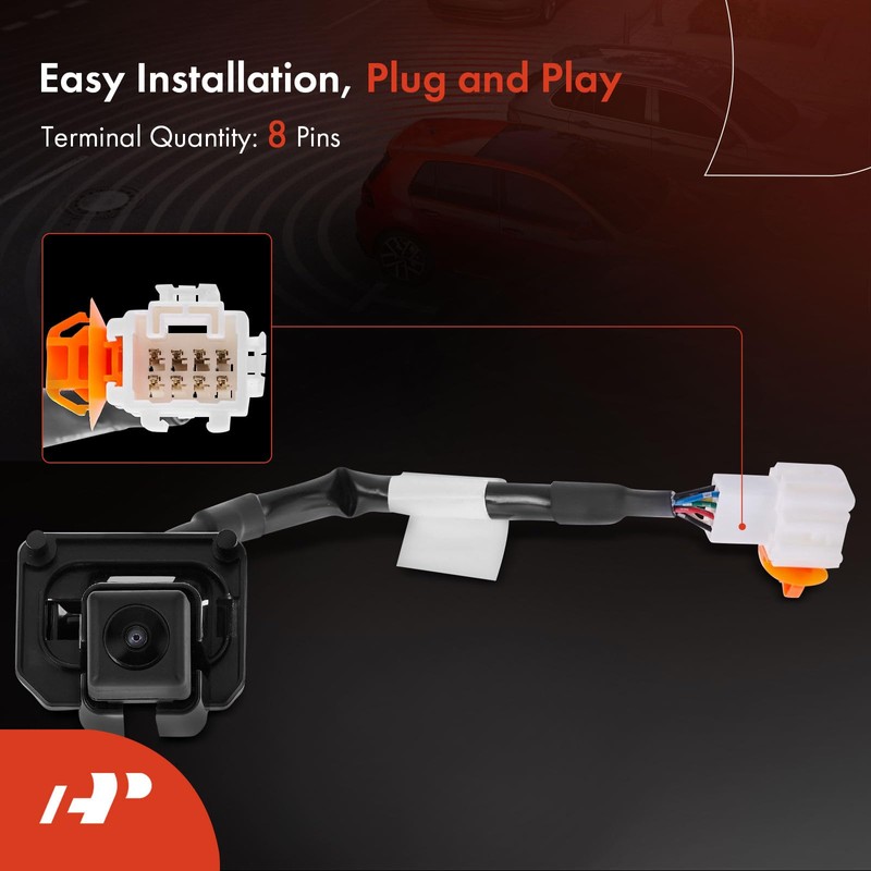 A-Premium Park Assist Camera Rear View Backup Reverse Camera Compatible