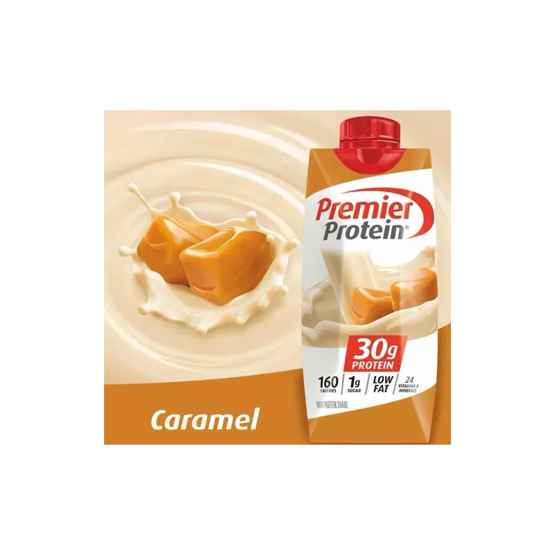 Premier Protein High 12 Malteadas Caramelo
