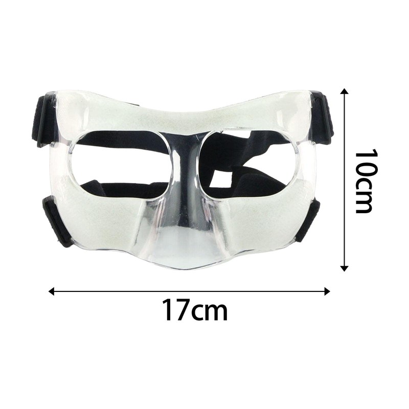 simhoa Protector, máscara de Baloncesto, Correa Ajustable inastillable, Protector Facial