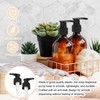 sourcing map 8 Pcs Soap Dispenser Pump Heads Soap Dispensers