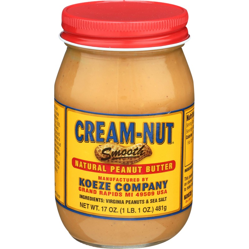 Cream Nut Natural Smooth Peanut Butter