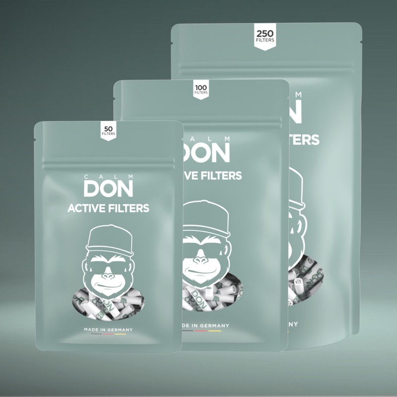 CALM DON® Active Filter Premium Activated Carbon Filter Slim Diameter