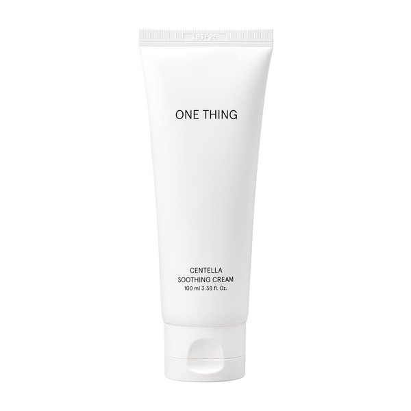 ONE THING Centella Soothing Cream 3.38 fl. oz. | Vegan Hydrating Facial Moisturizer for All Skin Types | Korean Skin Care