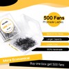 500 Premade Lash Fans 5D 0.07 D Curl 13mm Single