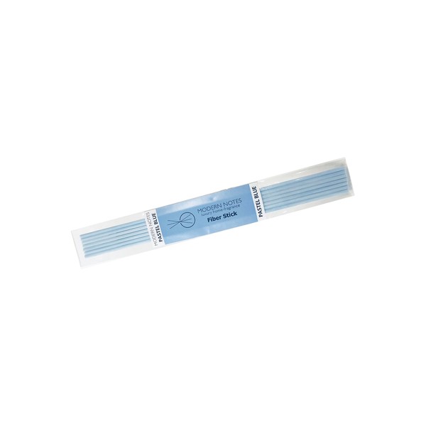Modern Notes Fiber Stick (Large) PASTEL BLUE 7 Pack