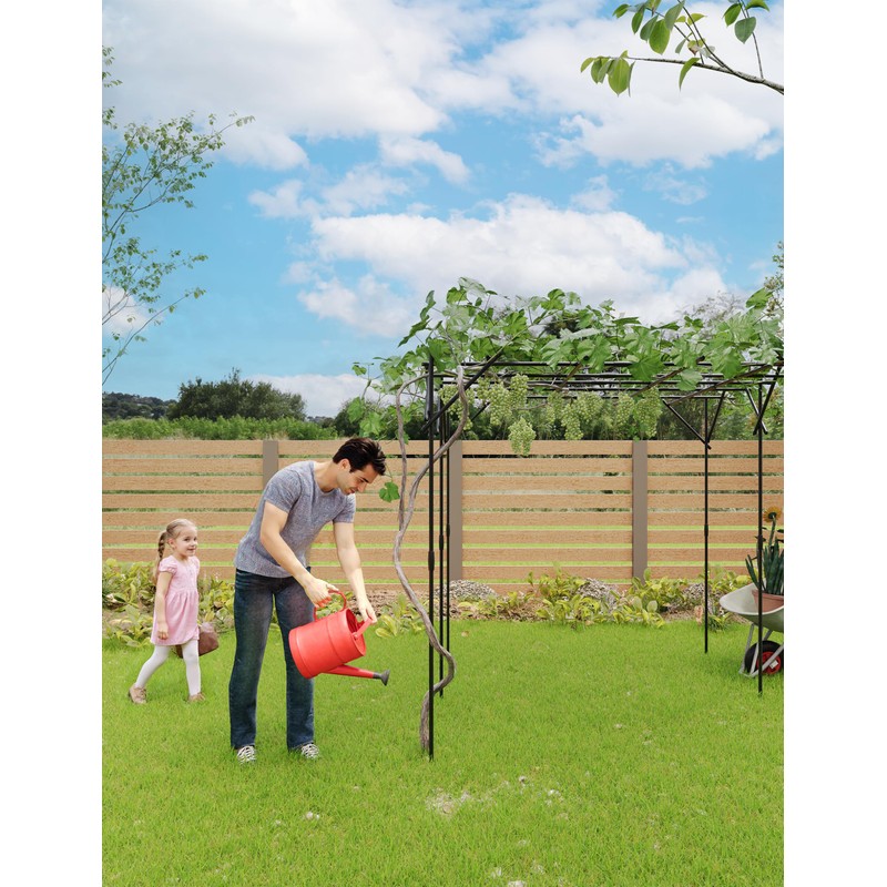 GarveeHome Supersize Flattop Garden Arch for Wedding - 79.53" L