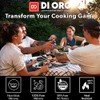 DI ORO Silicone Turner Spatula Set - 6 Piece Kitchen