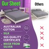 Earth Grounding Sheets Queen Size with 12% Silver Fiber &