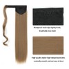 TTPSRY Ponytail Hair Extension 24 Inch Long Straight Synthetic Extensions