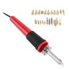 Electric Soldering Iron Set Wood Burning Pen Engraving Carving Pyrography